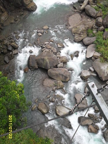 苗栗南庄景點『神仙谷』吊橋、觀瀑免費景點