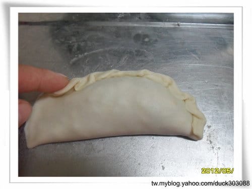 DIY中式麵點手工韭菜盒子