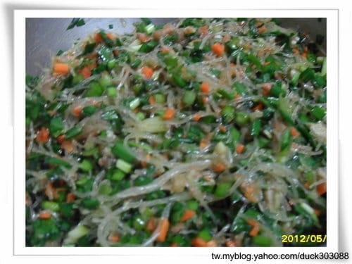 DIY中式麵點手工韭菜盒子