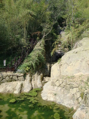 嘉義梅山『大峽谷生態農場』『圓潭自然生態園區』『向山瀑布』『竹坑溪步道』『觀日亭』賞螢火蟲/抓溪蝦/看日出/觀瀑布