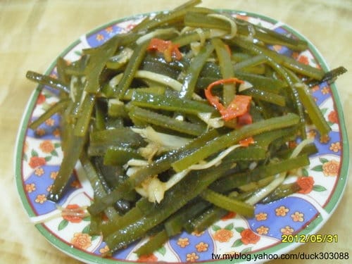 涼拌海帶芽