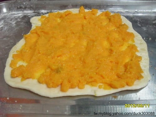 DIY中式麵點包餡南瓜銀絲卷