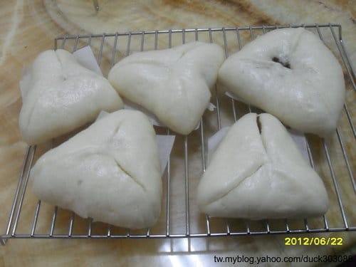 DIY中式點心牛奶饅頭黑糖爆漿餡