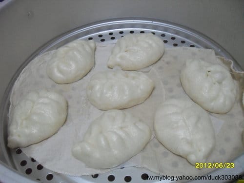 DIY中式點心高麗菜素包子