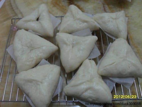 DIY中式點心牛奶饅頭黑糖爆漿餡
