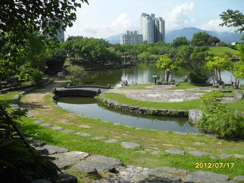 宜蘭景點免門票『羅東運動公園』落羽松季最美