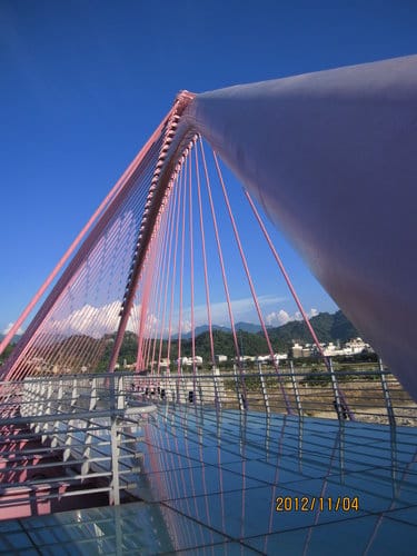台中市廓子區段…美麗的景觀橋『情人橋』
