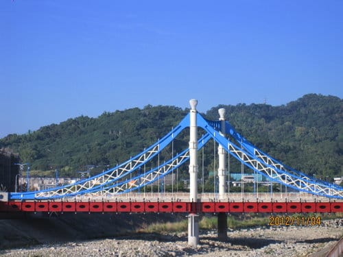 台中市廓子區段…美麗的景觀橋『情人橋』