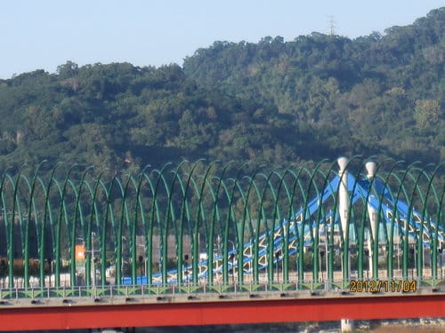 台中市廓子區段…美麗的景觀橋『情人橋』