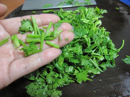 麵腸炒香菜(芫荽) - 第4張圖 麵腸炒香菜(芫荽)