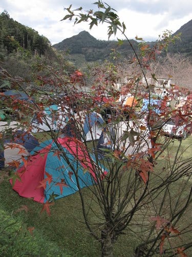 參觀露營區 春陽瑪莉溫泉露營區太魯灣溫泉露營區