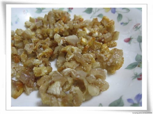 豬肉料理食譜/香噴噴『魯肉飯』帶著手切豬皮丁膠質好呷魯肉飯