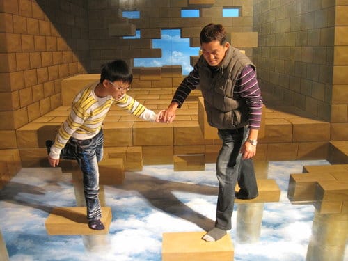 台中世貿奇幻異視界3D幻視藝術展