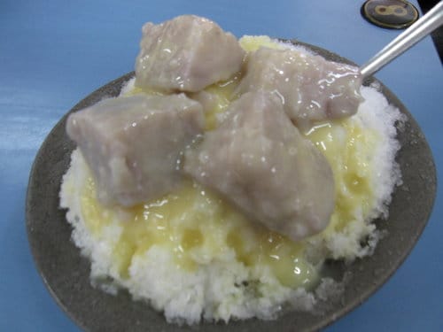 台中大坑美食老芋仔芋圓….口感不輸東東芋圓ㄛ