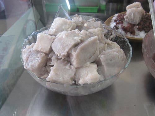 台中大坑美食老芋仔芋圓….口感不輸東東芋圓ㄛ