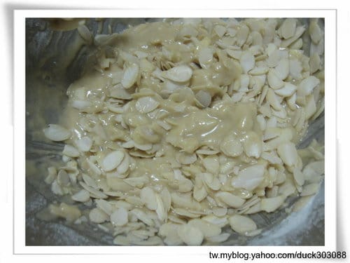 DIY杏仁脆餅(瓦片) 自己做杏仁量多香脆可口