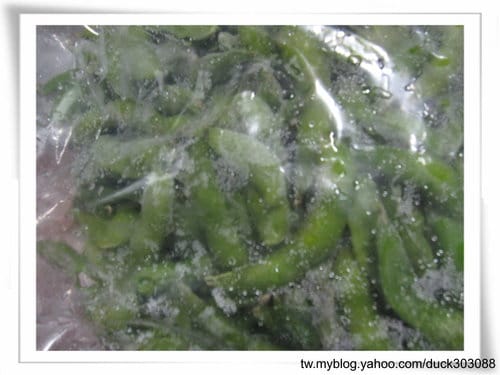涼拌毛豆