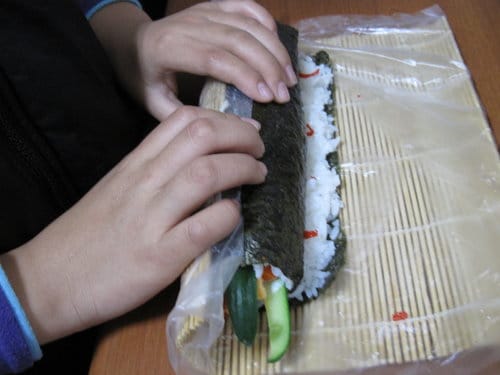 親子假日DIY 做手捲花壽司 - 第6張圖 親子假日DIY 做手捲花壽司