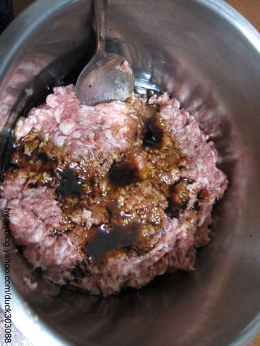 自製早餐用漢堡肉
