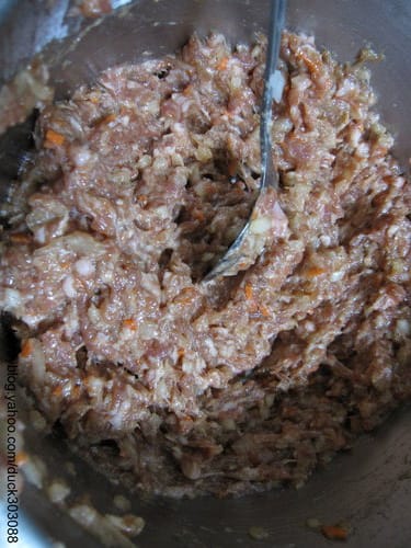 自製早餐用漢堡肉