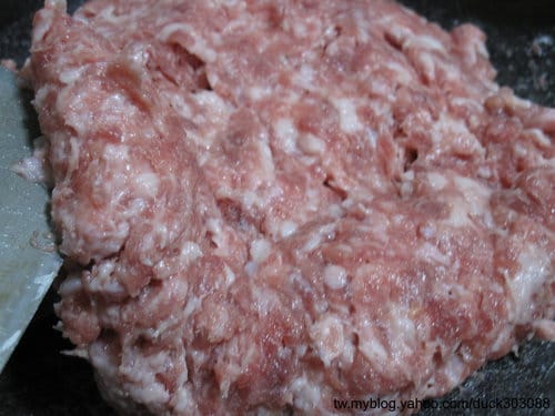自製早餐用漢堡肉