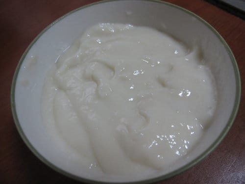 做麵包牛奶湯種麵糰…