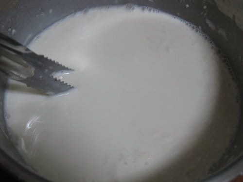 做麵包牛奶湯種麵糰…
