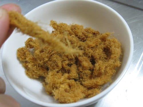 做麵包牛奶湯種麵糰….心形肉鬆蔥花湯種麵包
