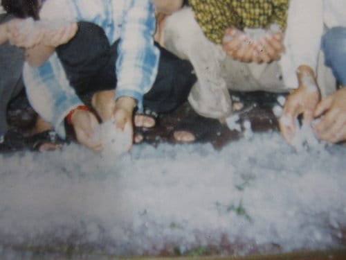 1998年(民國87年)…傍晚約6點左右 梧棲也曾下過冰雹 - 第5張圖 1998年(民國87年)…傍晚約6點左右 梧棲也曾下過冰雹
