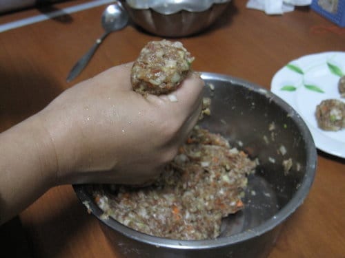 豬絞肉食譜『炸肉丸子&糖醋肉丸子』