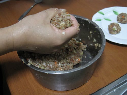豬絞肉食譜『炸肉丸子&糖醋肉丸子』