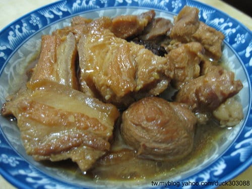 豬肉料理食譜-拜拜用的『柑仔糖』滷豬肉很好吃喔