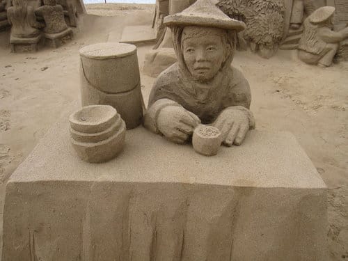 東北角景點貢寮『福隆國際沙雕藝術季』東北角之旅第3站好壯觀的沙雕呀!