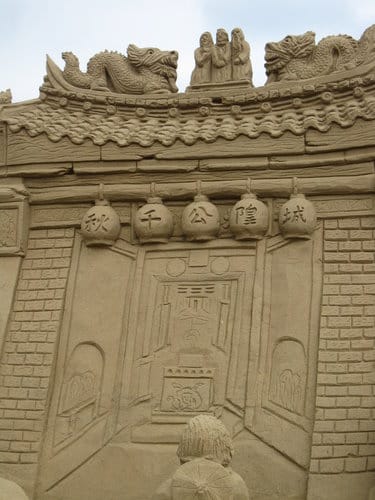 東北角景點貢寮『福隆國際沙雕藝術季』東北角之旅第3站好壯觀的沙雕呀!