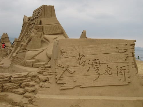 東北角景點貢寮『福隆國際沙雕藝術季』東北角之旅第3站好壯觀的沙雕呀!