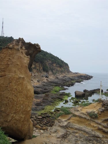 東北角之旅『野柳地質公園』親子旅遊賞天然岩石、野柳女王頭
