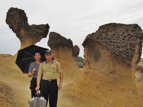 東北角之旅『野柳地質公園』親子旅遊賞天然岩石、野柳女王頭