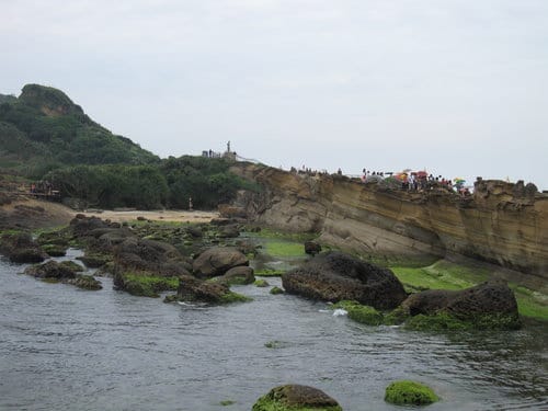 東北角之旅『野柳地質公園』親子旅遊賞天然岩石、野柳女王頭
