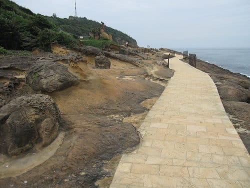 東北角之旅『野柳地質公園』親子旅遊賞天然岩石、野柳女王頭