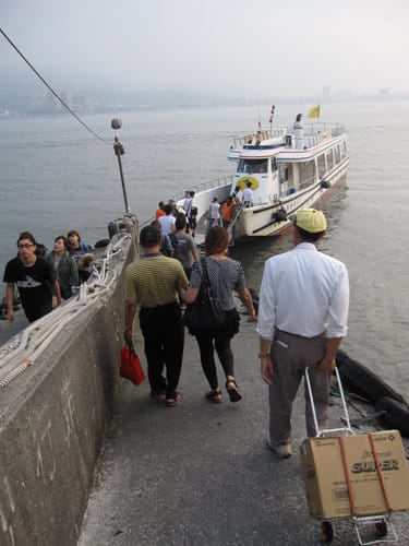 北海岸之旅 第11站 淡水vs八里老街…坐渡輪