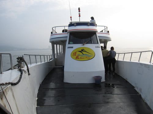 北海岸之旅 第11站 淡水vs八里老街…坐渡輪