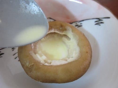 新鮮香菇料理食譜『酥炸包餡香菇』