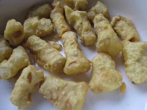 新鮮香菇料理食譜『酥炸包餡香菇』