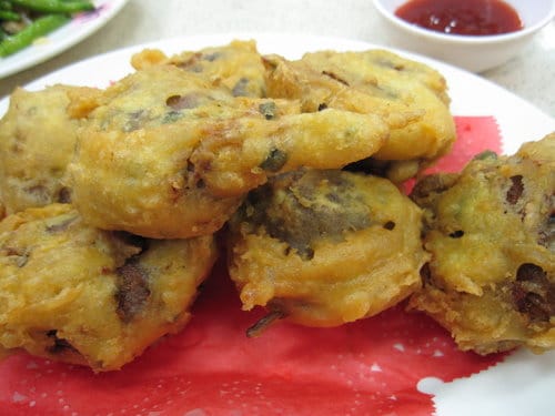 新鮮香菇料理食譜『酥炸包餡香菇』