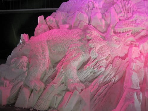 七股鹽山.台灣鹽博物館『一見雙雕藝術季』 雪白的鹽雕
