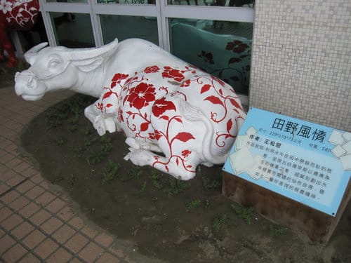 七股鹽山.台灣鹽博物館『一見雙雕藝術季』 雪白的鹽雕