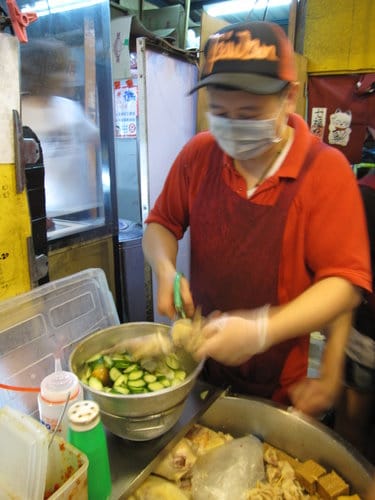 東海商圈美食『雞哥冰火鹽水雞』