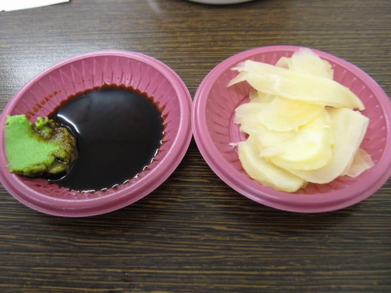 嫩薑.芥末醬油.JPG