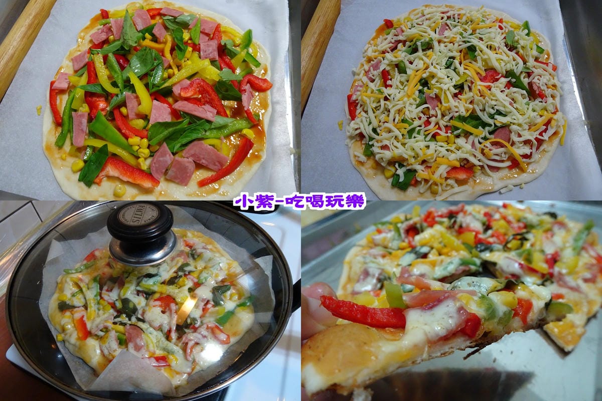 <黑鼎精鐵鍋料理>煎煮烤炸滷燉通通搞定DIY自製披薩皮烤