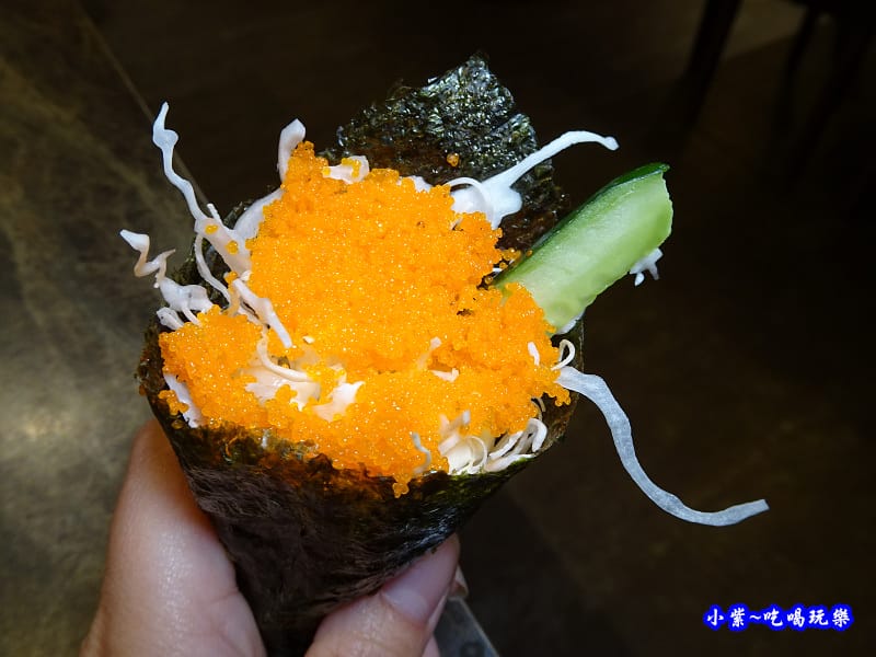蝦卵手捲-食鮮日式火鍋吃到飽.jpg 蝦卵手捲-食鮮日式火鍋吃到飽.jpg